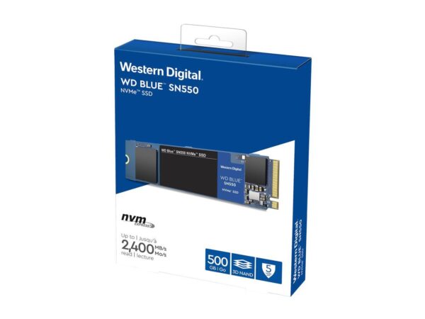 WD Blue SN550 500GB NVMe SSD