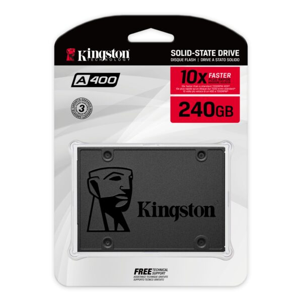 Kingston A400 240GB SATA 3 2.5" Internal SSD